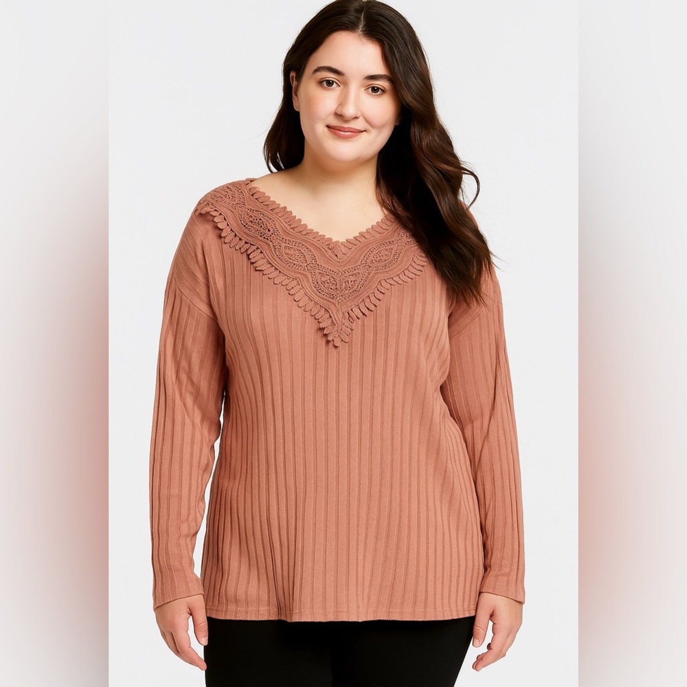 2 for $15 NWT Women’s Medium Pink Pullover Top